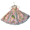 Art & Soul Pink Stripe & Floral Halter Dress - Size 3