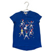 Catimini Blue Tennis Player Graphic T-Shirt - Size 6