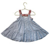 Cat & Jack Blue, White, Red Stars & Stripes Dress & Bloomers with Tags - 18 Mo