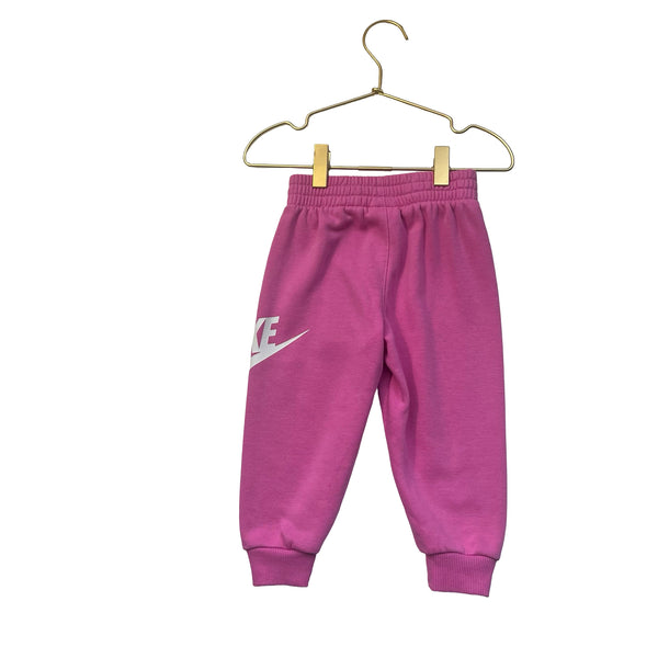 Nike Pink Logo Joggers - Size 24 Mo