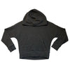 Abercrombie Kids Dark Gray Ribbed Hooded Pullover - Size 7-8