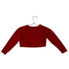 Rachel Riley Red Sparkle Wool-Blend Shrug Cardigan Sweater - Size 7