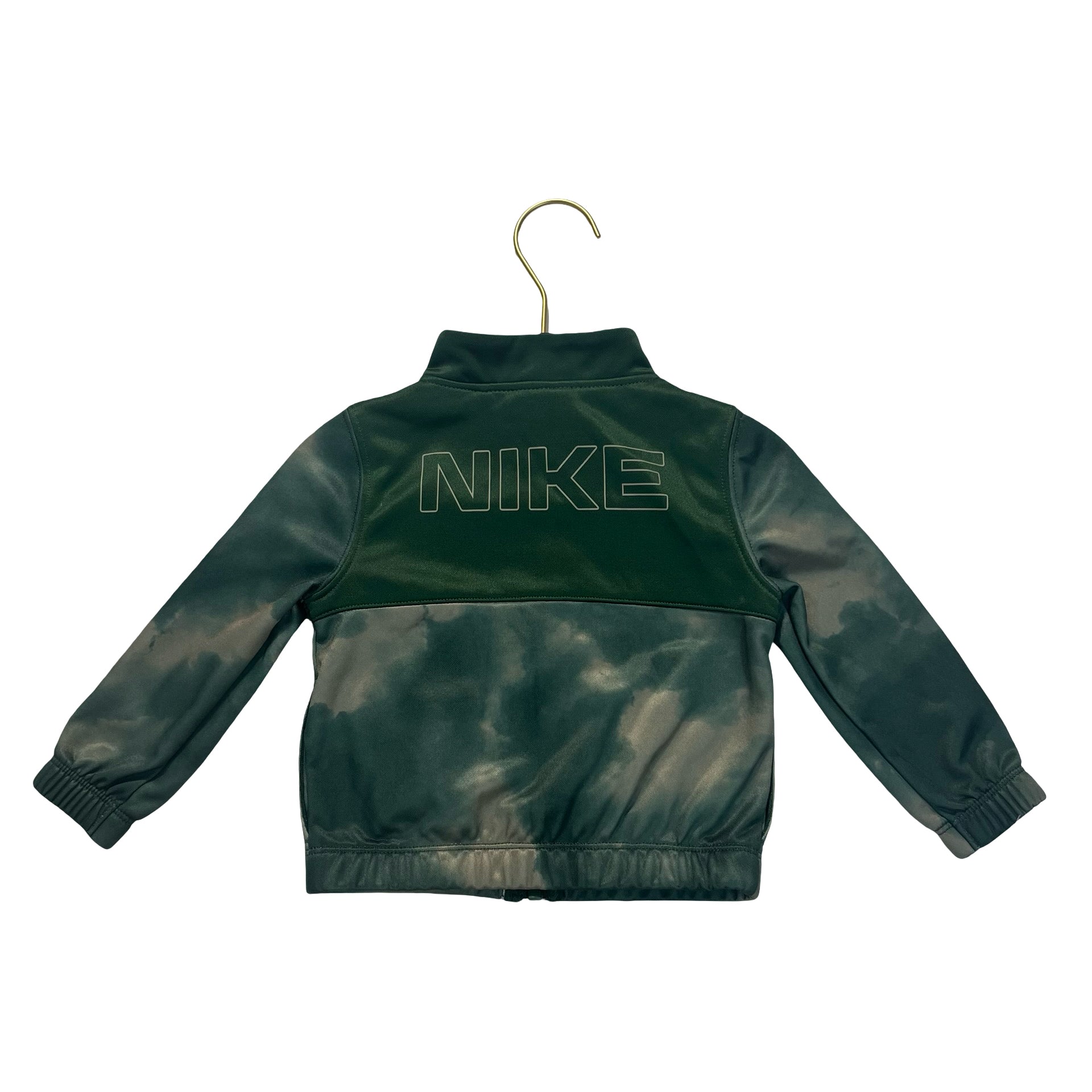 Nike Green Tie-Dye Athletic Track Jacket - Size 12 Mo