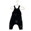 Nununu Black Star One-Piece Overalls - Size 0-6 Mo