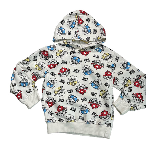 Nickelodeon Ivory Paw Patrol Hooded Sweatshirt - Size 6