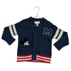 Baby Gap x Disney Navy Mickey Mouse Varsity-Style Cardigan Sweater - Size 4