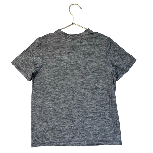 Hanna Andersson Heather Gray & Rainbow Palm Tree Athletic T-Shirt - Size 8