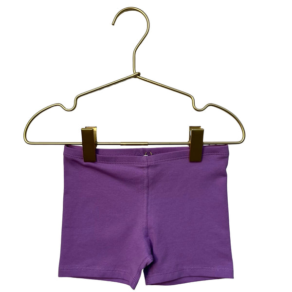 Primary Lavender Cartwheel Shorts - Size 2-3