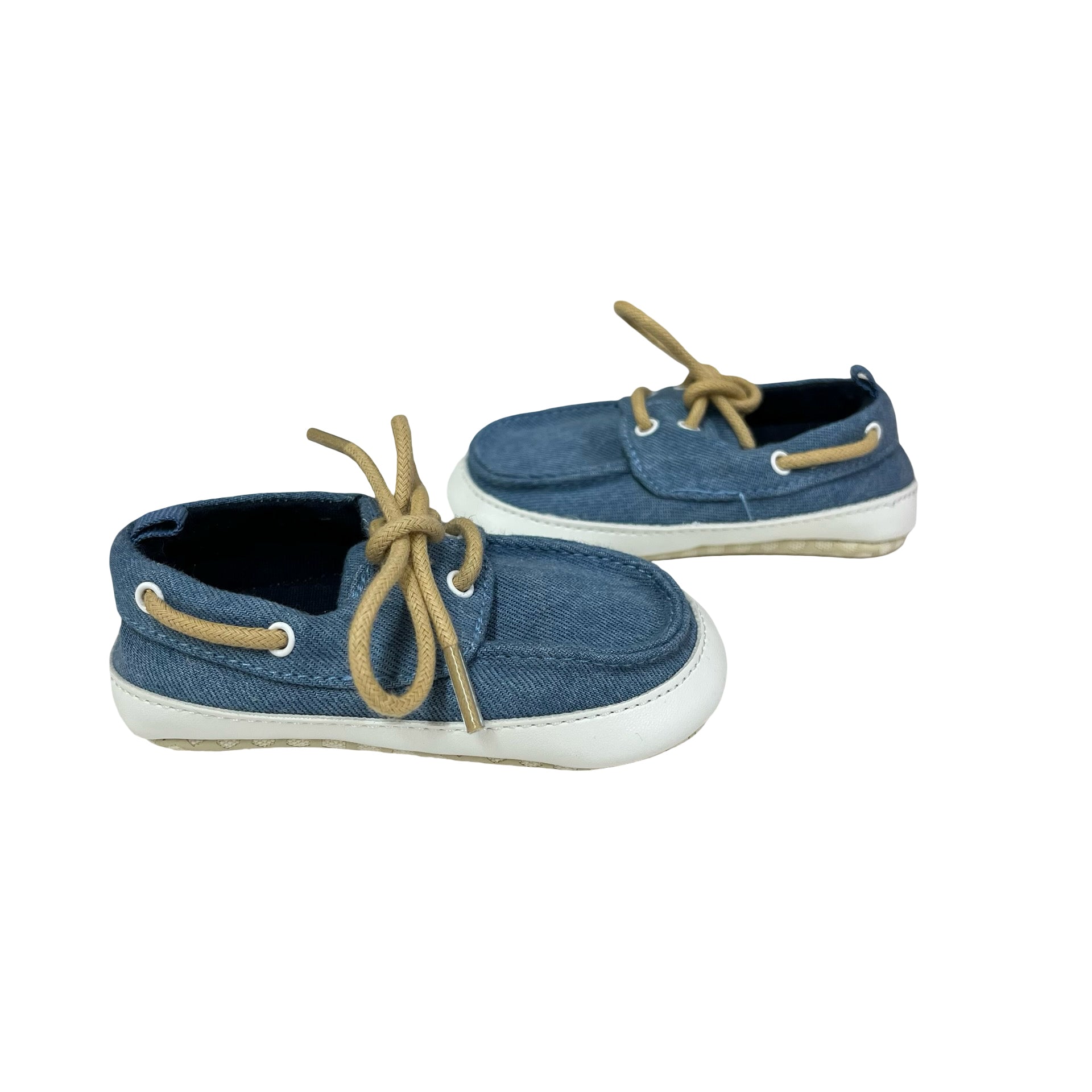 Baby Gap Chambray Soft-Sole Shoes - Size 6-12 Mo