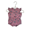 Miles Dusty Pink Lollipop Print Romper - Size 3 Mo