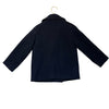 Crewcuts Navy Wool-Blend Pea Coat - Size 4-5