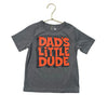 Children's Place Gray & Orange 'Dad's Little Dude' Tee - Size 3T