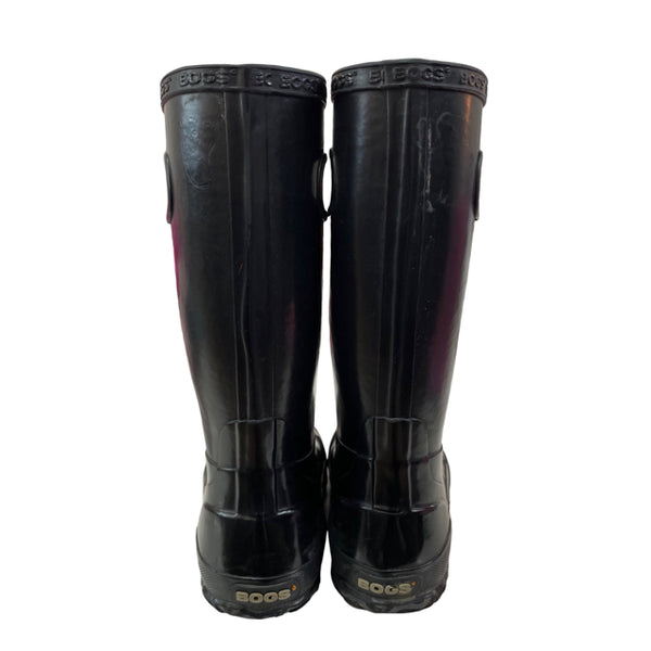 Bogs Black Rain Boots - Size 12