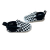 Vans Black & White Checker Slip-On Crib Shoes - Size 3