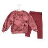 Nike Dusty Rose Animal Print Sweatshirt & Leggings Set - Size 3T