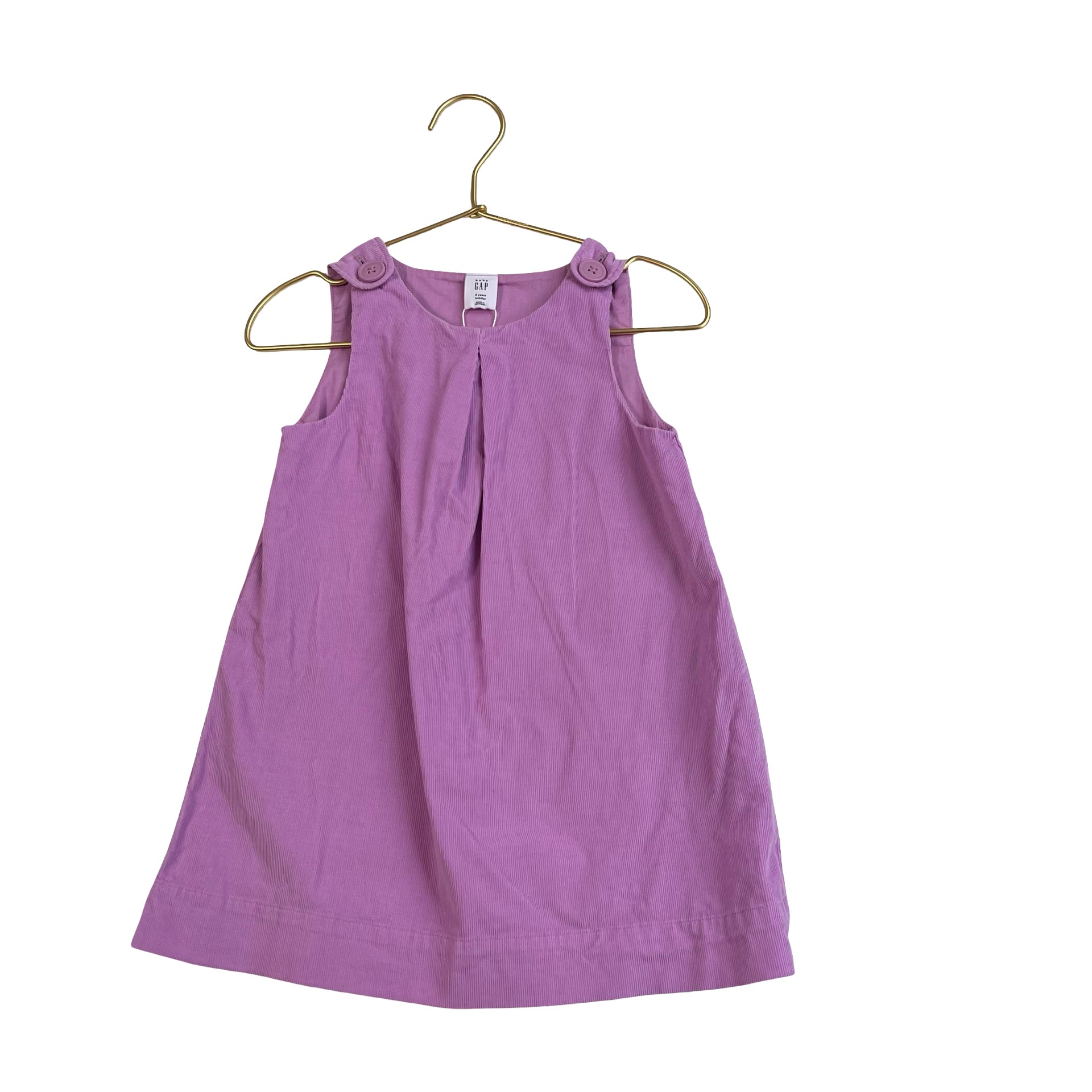 Baby Gap Lavender Corduroy Dress - Size 2