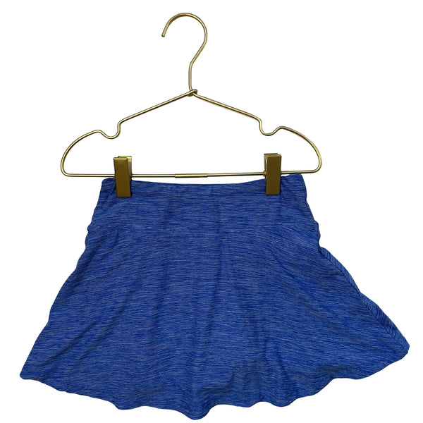Hanna Andersson Heather Blue Athletic Skort Skirt - Size 5