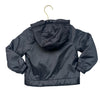 Nike Fleece-Lined Hooded Dark Gray & Black Jacket - Size 2T