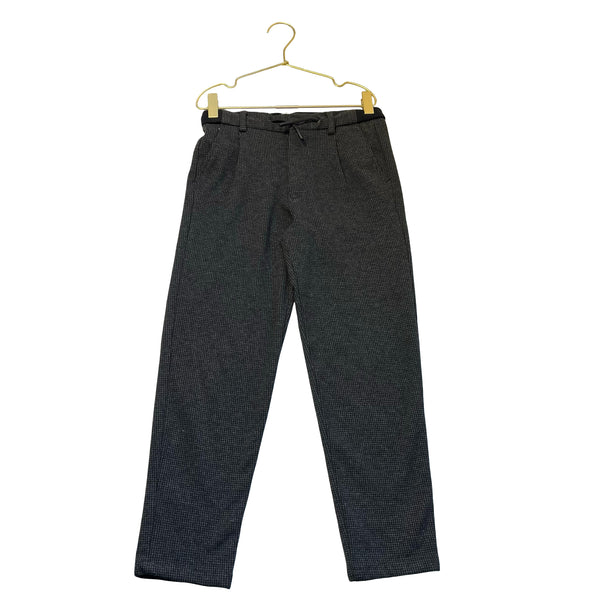 Zara Dark Gray & Black Houndstooth Plaid Pants - Size 9