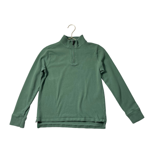 Crewcuts Green Quarter-Zip Pullover - Size L (10-11)