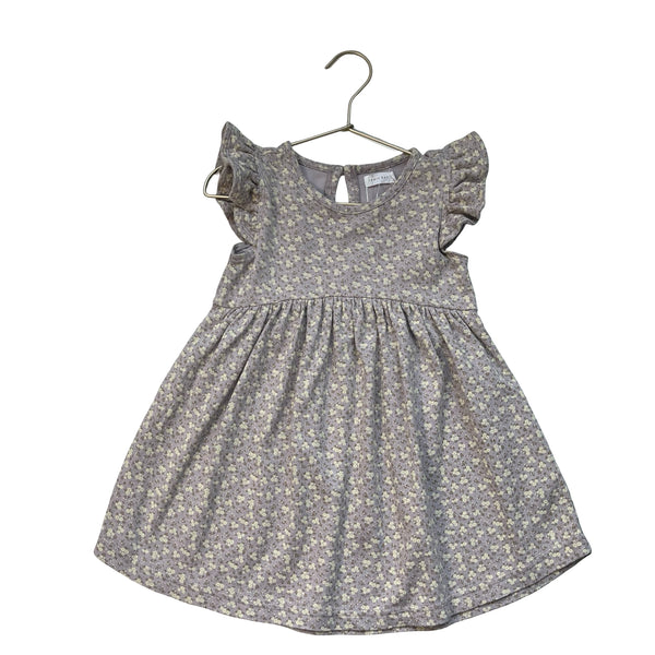 Jamie Kay Lavender & Ivory Floral Dress - Size 3Y