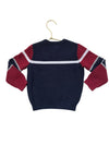 Jacadi Navy Striped Cotton-Wool Sweater - Size 3A