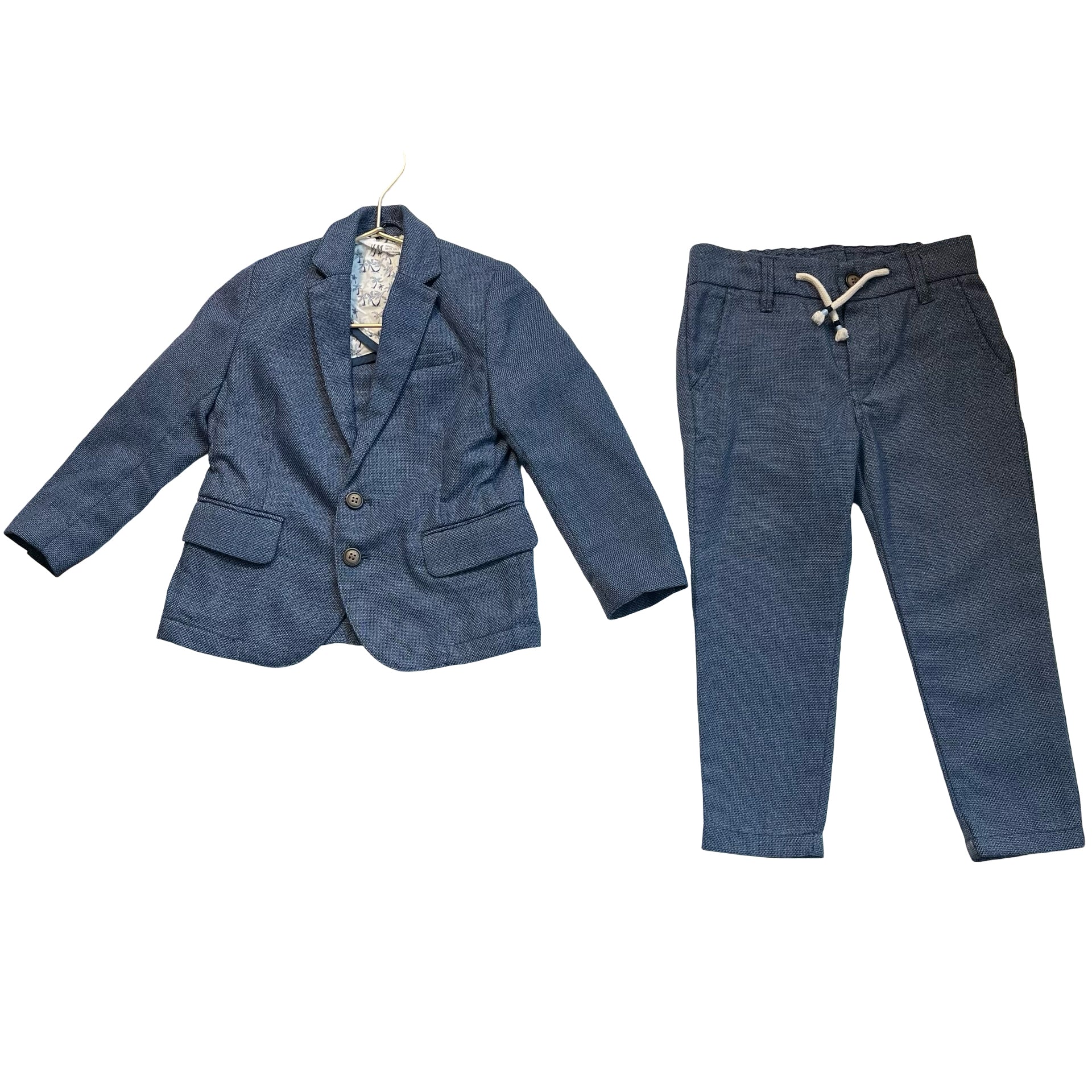 H&M Blue 2 Piece Suit - Size 2-3Y