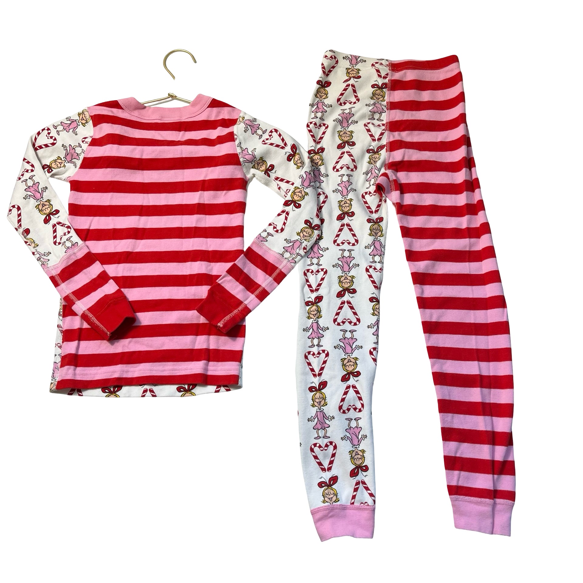 Hanna Andersson x The Grinch Cindy Lou Who PJ Set - Size 8