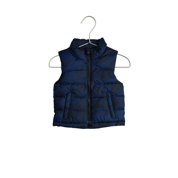 Ralph Lauren Navy Puffer Vest - Size 12 Mo