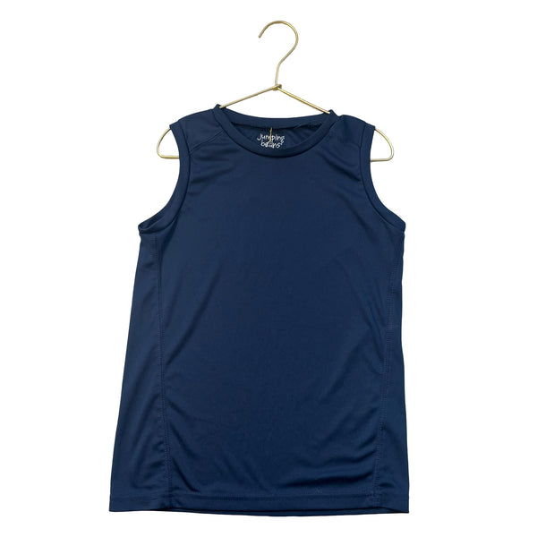 Jumping Beans Active Navy Athletic Tank - Size 7