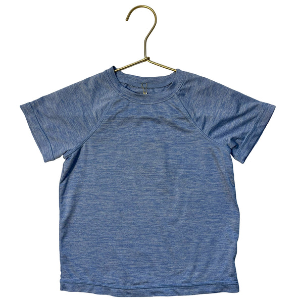 Primary Heather Light Blue Athletic T-Shirt - Size 2-3