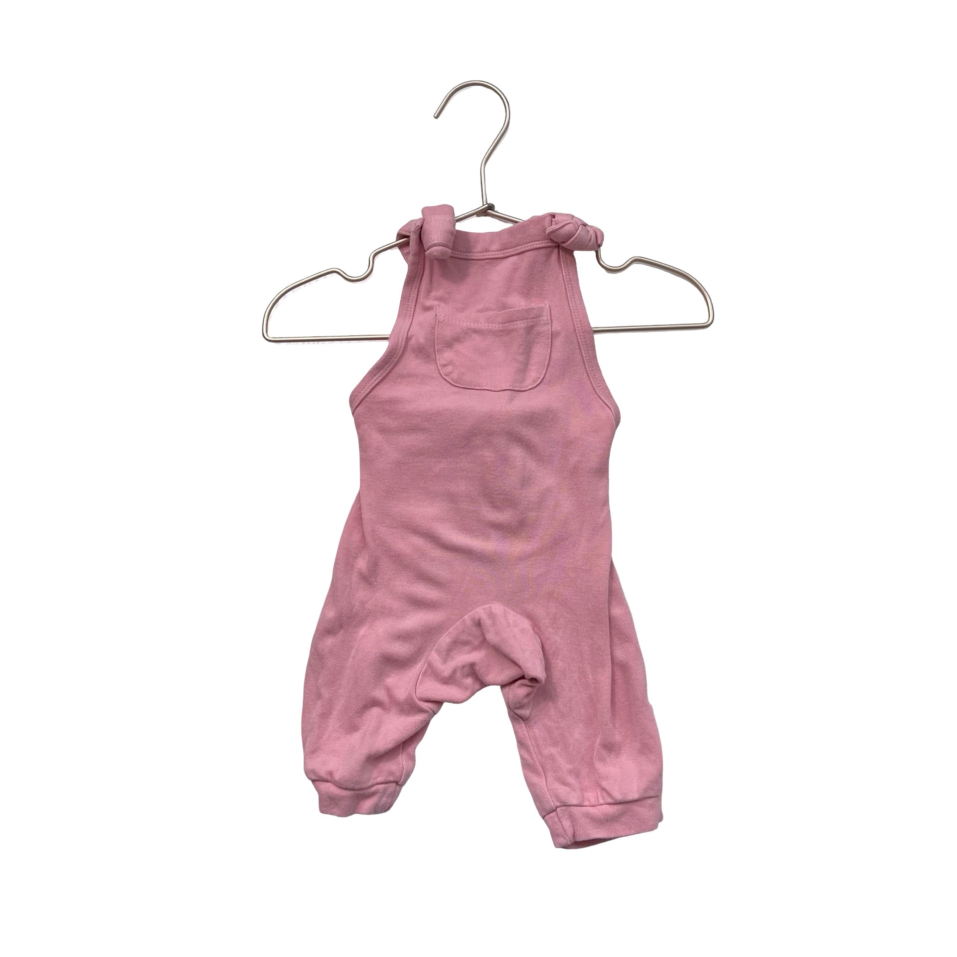 Kyte Pink Overalls - Size 3-6 Mo