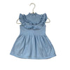 Janie and Jack Light Blue Knit Dress - Size 12-18 Mo