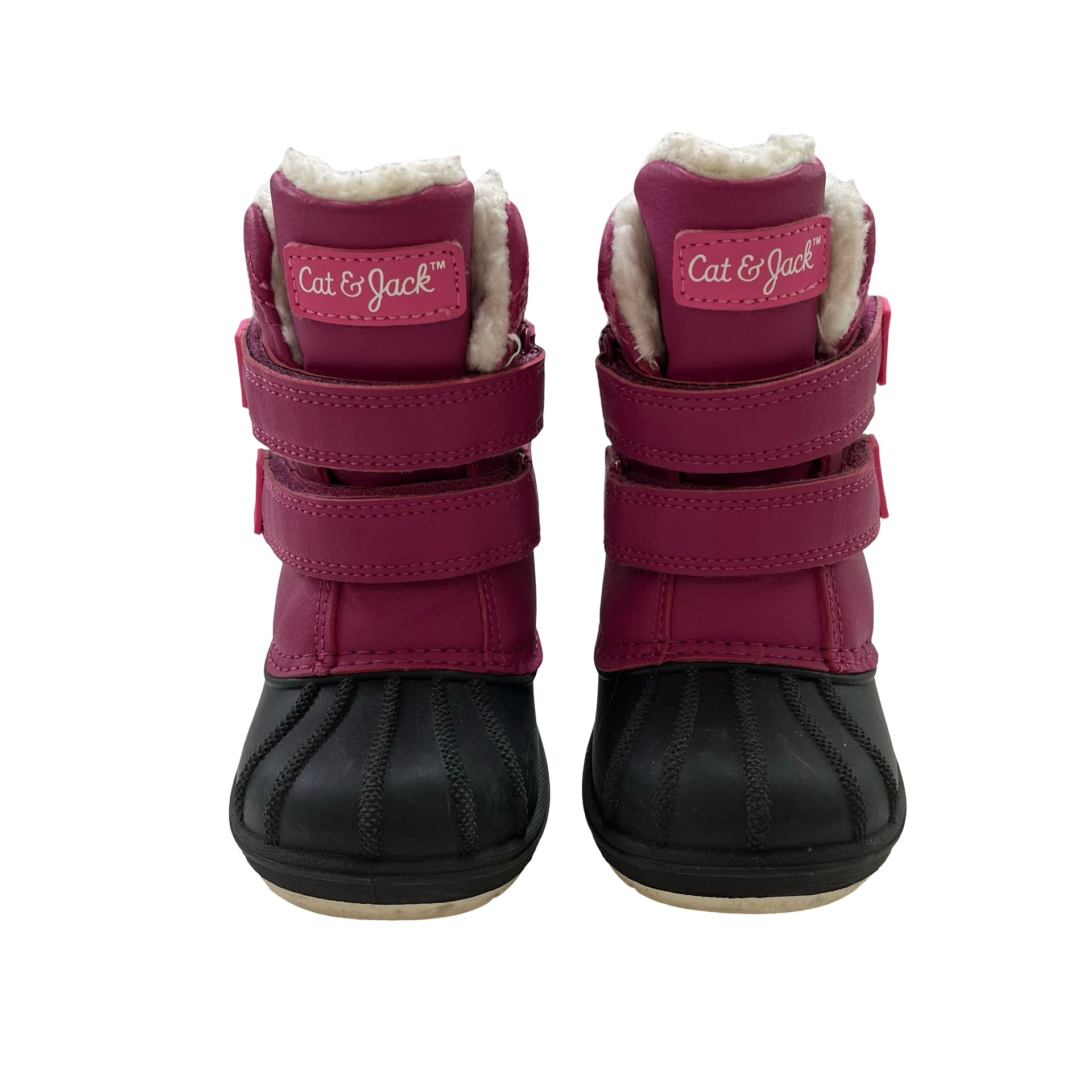 Cat & Jack Raspberry Pink Winter Boots - Size 6