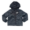 Nike Fleece-Lined Hooded Dark Gray & Black Jacket - Size 2T