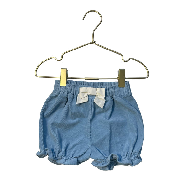 Beaufort Bonnet Light Blue Corduroy Shorts - Size 3T