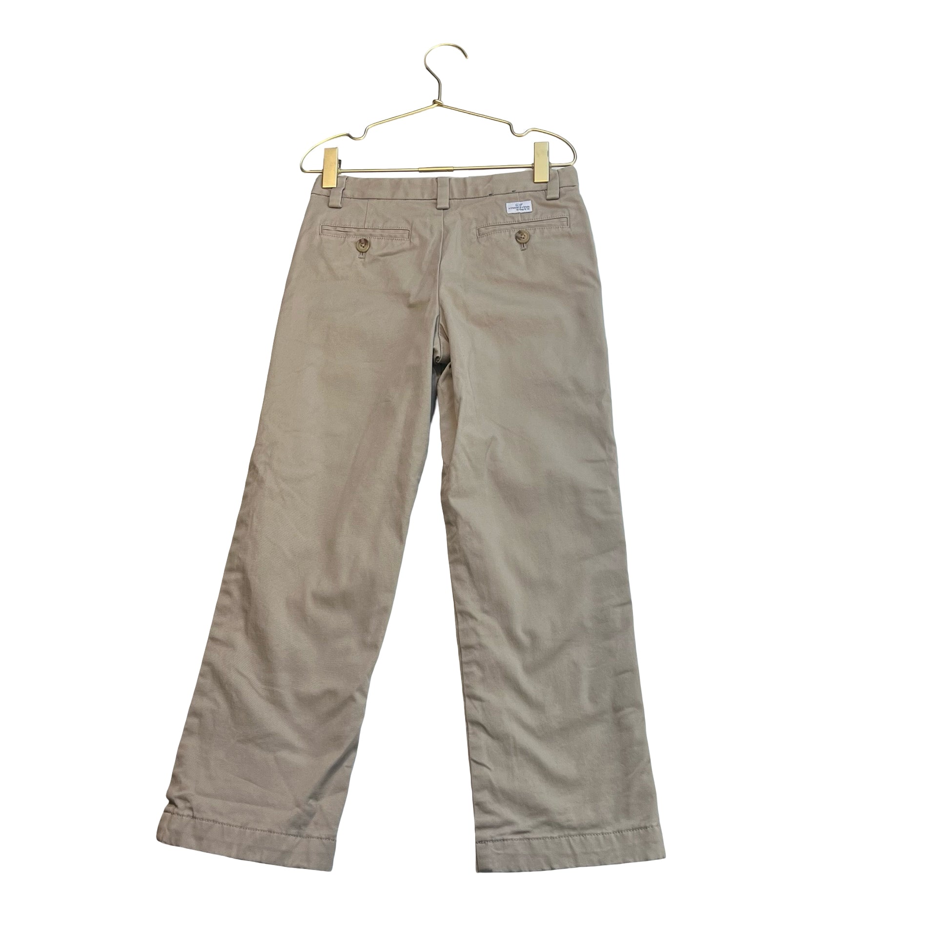 Vineyard Vines Flannel-Lined Khaki Pants - Size 7