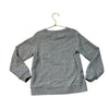 Mini Boden Gray Embroidered 'Chill Out'' Ice Cream Cone Sweatshirt - Size 7-8Y