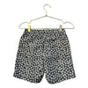 Hanna Andersson Black & Ivory Flower Print Swim Shorts - Size 8