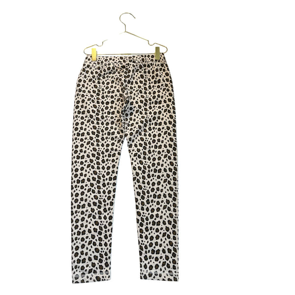 Hanna Andersson Ivory Leopard Print Leggings - Size 10