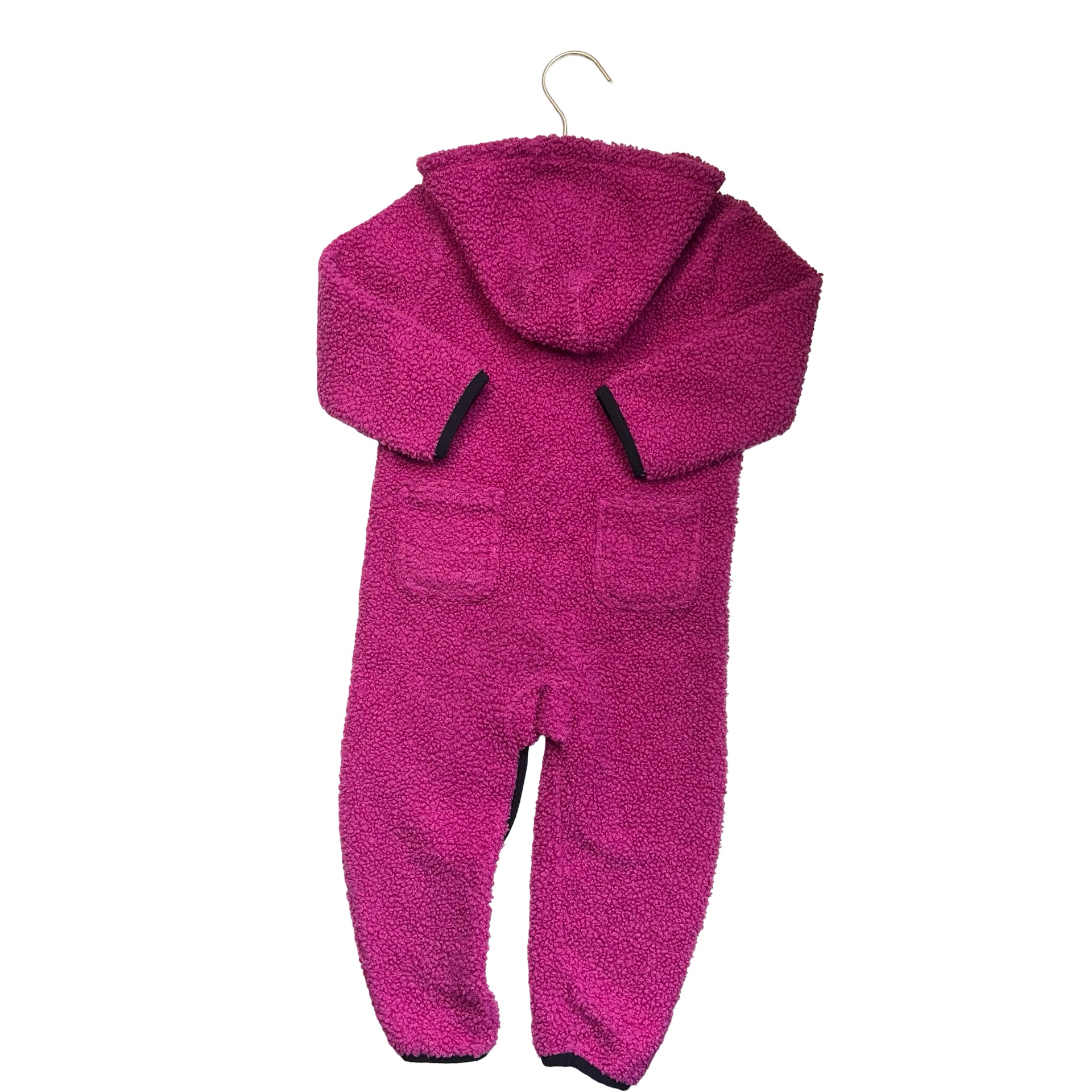 Carhartt Purple Sherpa Bunting - Size 24 Mo