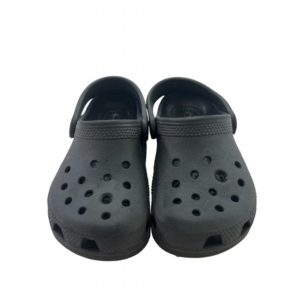 Crocs Dark Gray Shoes - Size C9