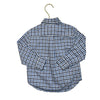 Ralph Lauren Blue & Ivory Check Oxford Button Down Shirt - Size 2