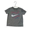 Nike Dri-Fit Gray Baseball Athletic Shirt - Size 3T