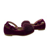 Aquazzura Magenta Velvet Shoes - Size 25 (9)