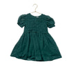Baby Gap Green Metallic Dot Chiffon Dress - Size 3