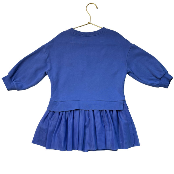 Next Purple Sweatshirt & Tulle Dress - Size 2-3