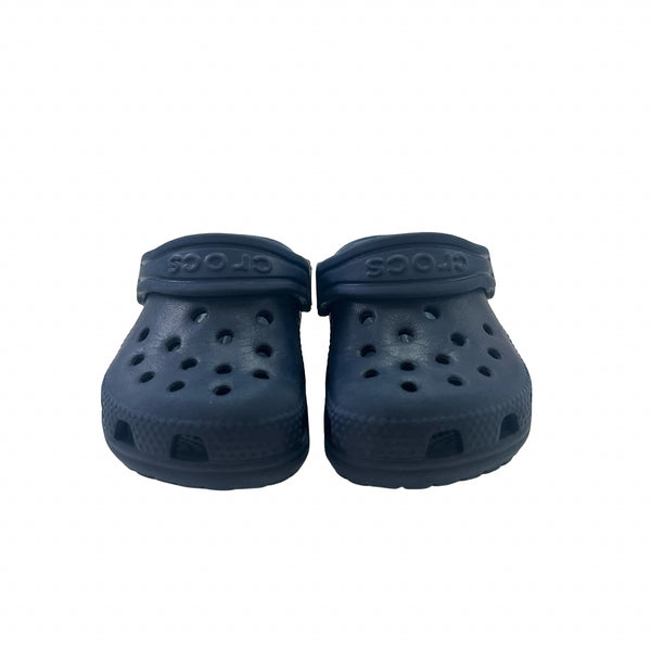 Crocs Navy Shoes - Size C5