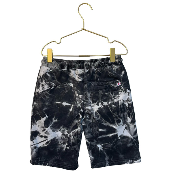 Appaman Black & White Tie-Dye Shorts - Size 7