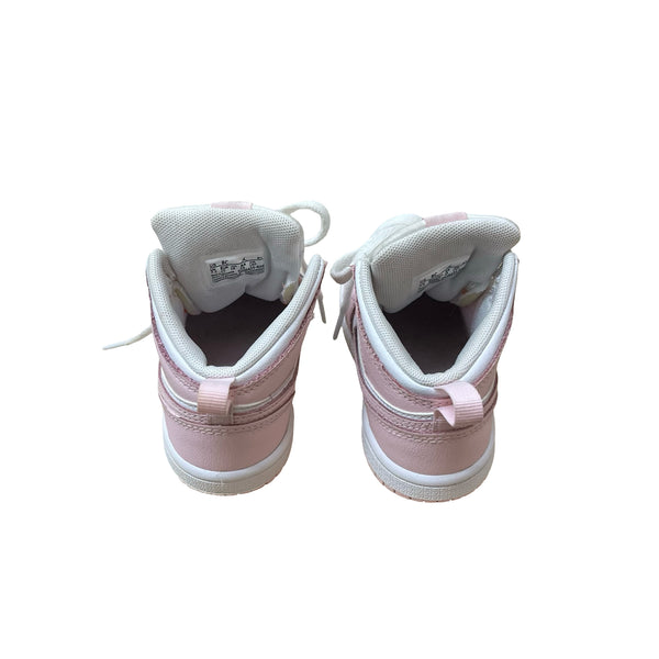 Nike Air Jordan Pink & White Sneakers - Size 8C